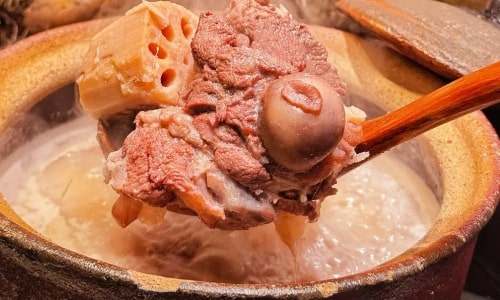 lotus root soup lotus root soup